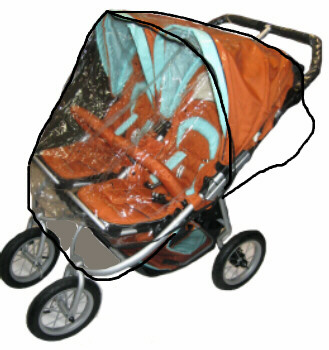 Bumbleride Indie Twin Rain Cover 2024 elgincountymidwives