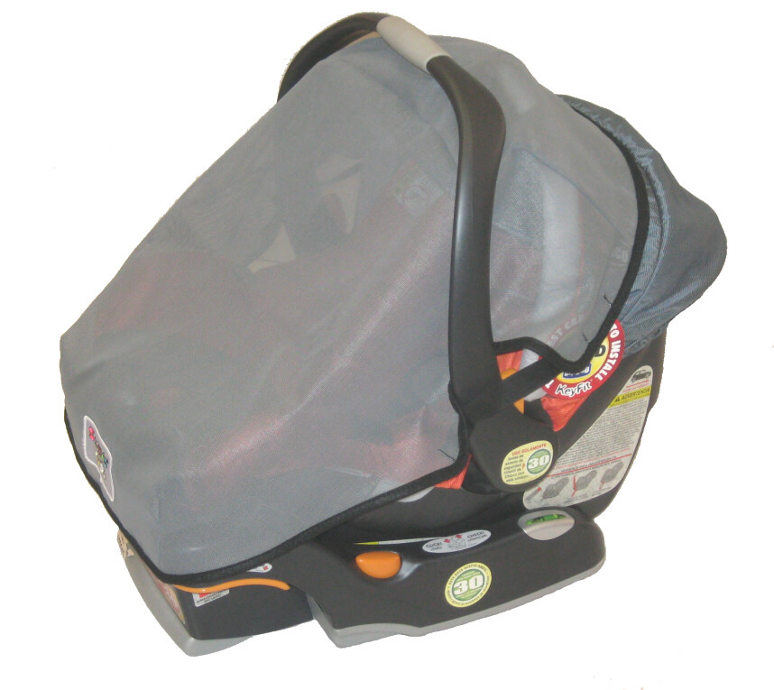 Chicco KeyFit 30 Baby Car Seat Sun and Wind Covers from Sasha39;s  888 