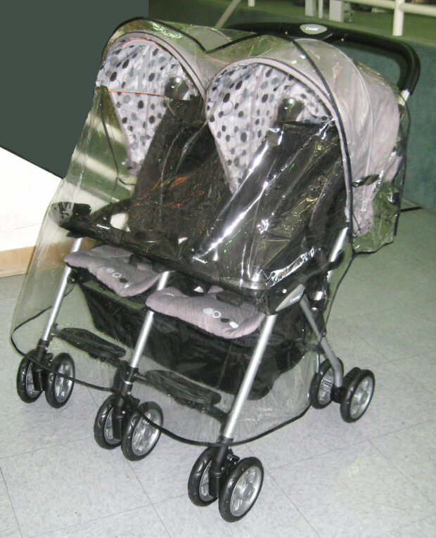 combi tandem double stroller