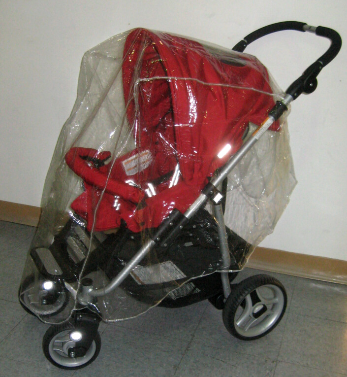 3 wheel stroller rain cover