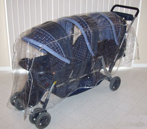 twin stroller rain cover